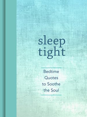 cover image of Sleep Tight